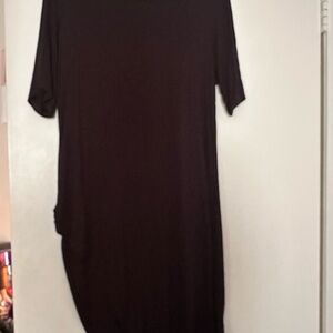 Torrid Black Sheath Dress with 3/4 Sleeves